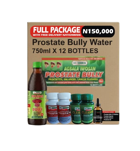 AGBA PROSTATE BULLY – Complete Prostate Care Package